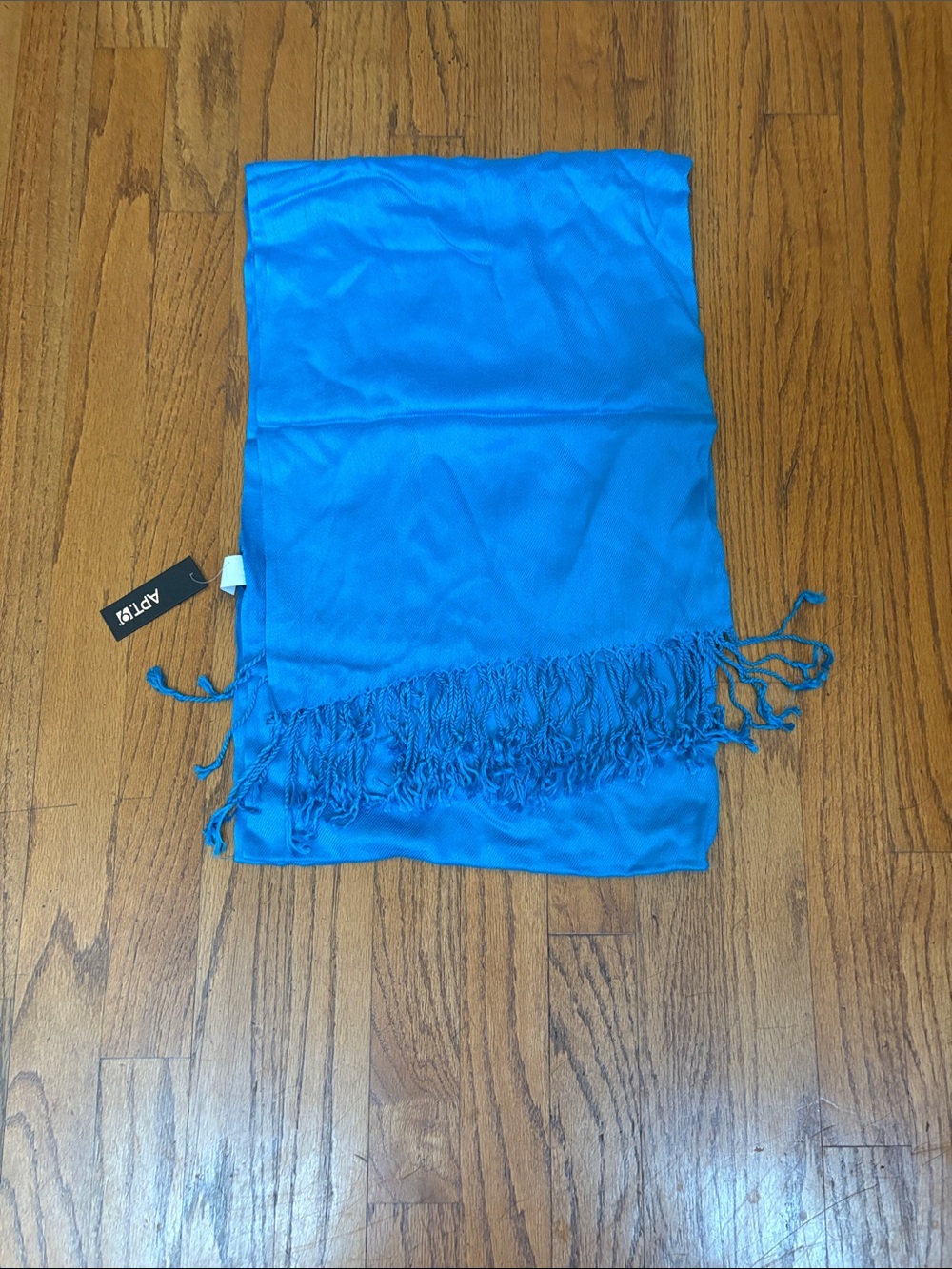 Apt. 9 Bright Blue Fringed Scarf